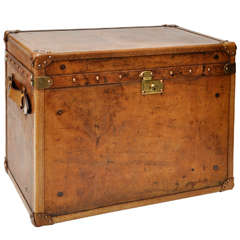 Traditional Leather Trunk