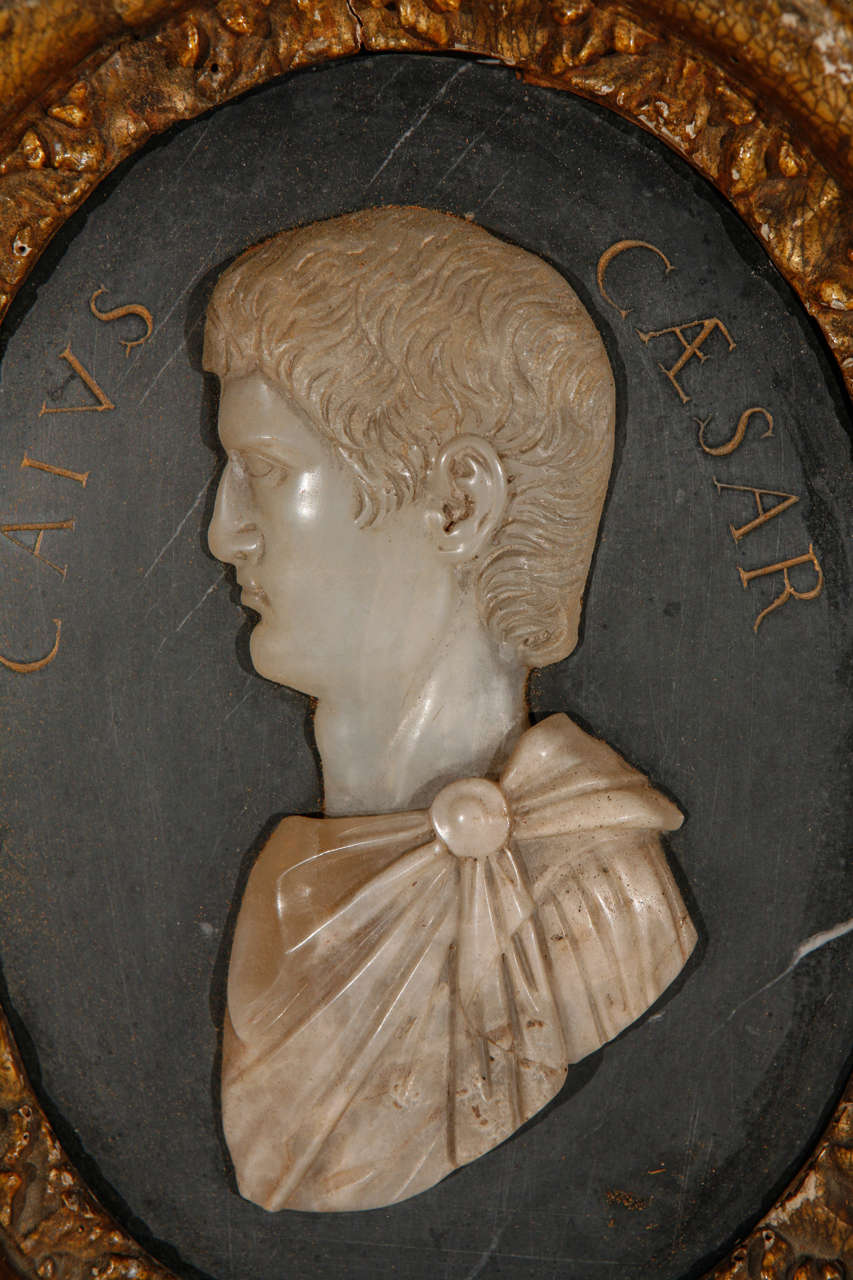 Carved Grand Tour, Alabaster, Relief Medallions