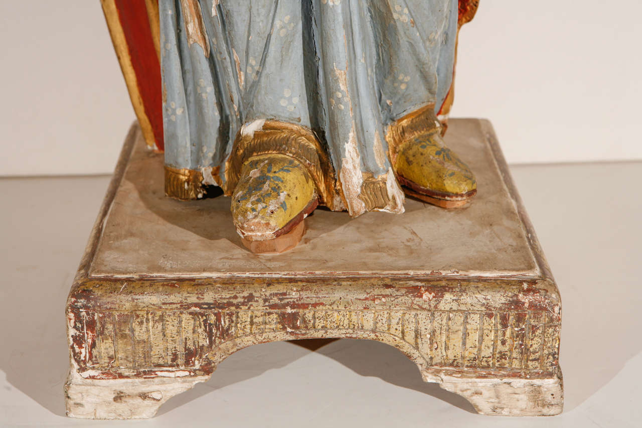 Doré Début du 18e siècle, Italian Santos Figure en vente