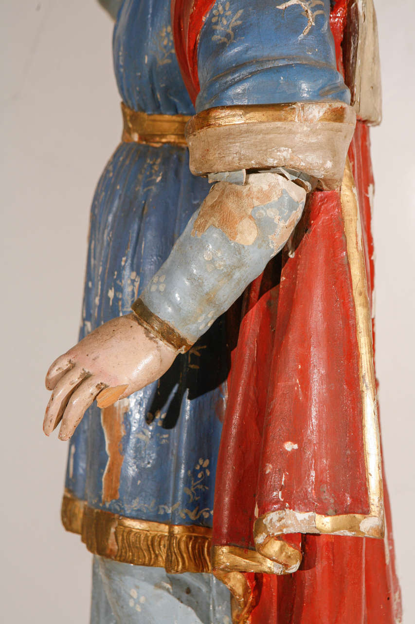 Early 18th Century, Italian Santos Figure For Sale 2