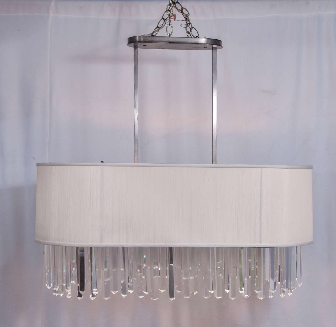 Oval Shaded Chandelier