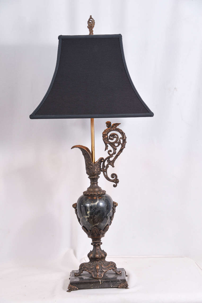 Reproduction of Antique Ewer as a Table Lamp For Sale at 1stDibs ewer
