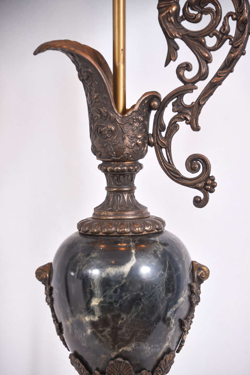 Reproduction of Antique Ewer as a Table Lamp For Sale at 1stDibs ewer