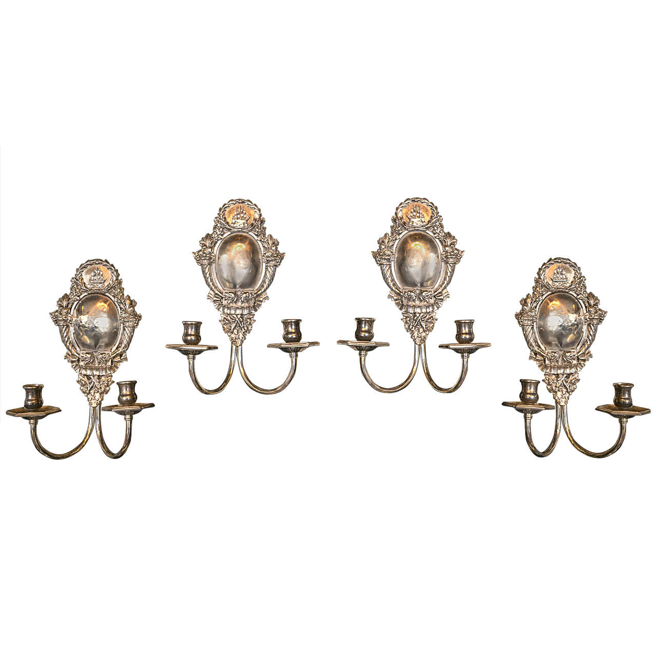 Pair of Caldwell Sconces, circa 1920s For Sale