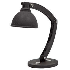 Black Metal Task Lamp by Bausch & Lomb 2