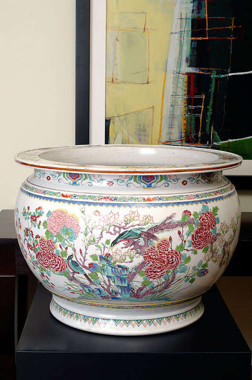 Chinese Famille Rose Fish Bowl For Sale 4