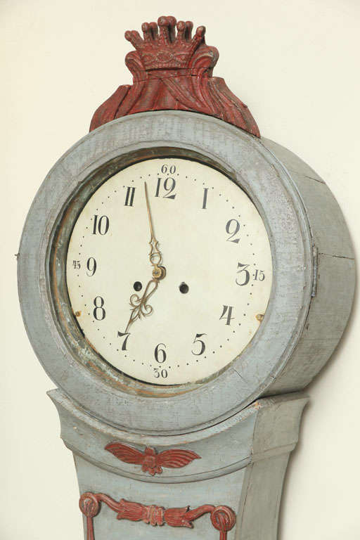 18th Century and Earlier Gustavian Floor Clock