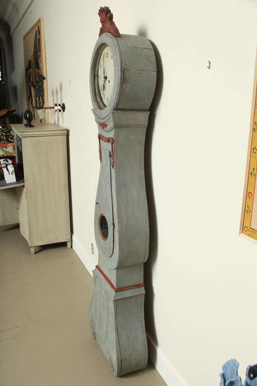 Gustavian Floor Clock 6