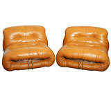 Pair of Italian Chairs by Tobia Scarpa for Cassina Pair of Italian Chairs by Tobia Scarpa for Cassina