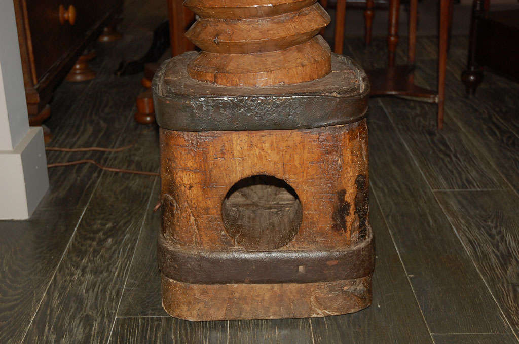 A French Press Turn Lamp, Circa 1860 4