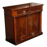 Antique Regency Buffet or Cabinet in Mahogany, Circa 1820