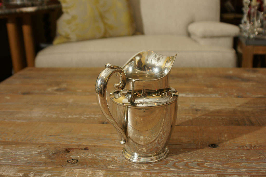 Sterling Wallace Pitcher In Excellent Condition In Southampton, NY