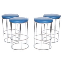 Stylish Set of Four Bar Stools