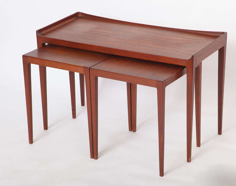 Unique Swedish Modern Nesting Tables