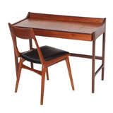 Minimalist Danish Modern Vanity/Desk and Chair