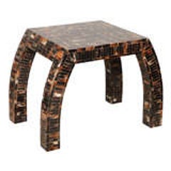 Tesselated Horn Table 10