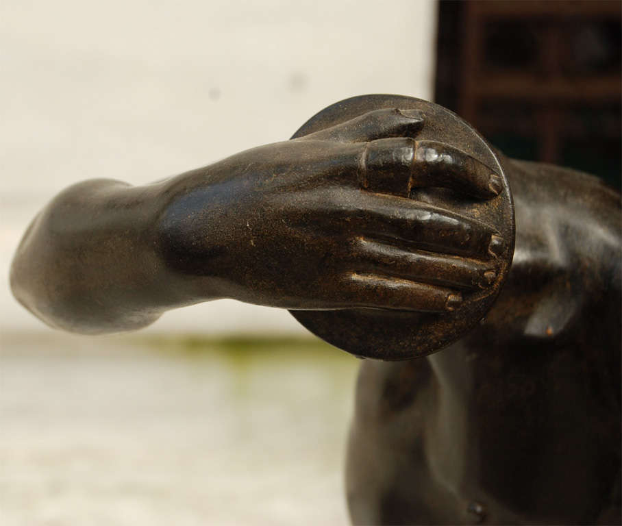 19th Century A Grand Tour Bronze of Dancing Faun of Pompeii