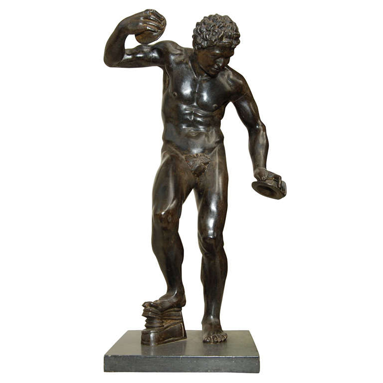 A Grand Tour Bronze of Dancing Faun of Pompeii at 1stDibs | dancing ...