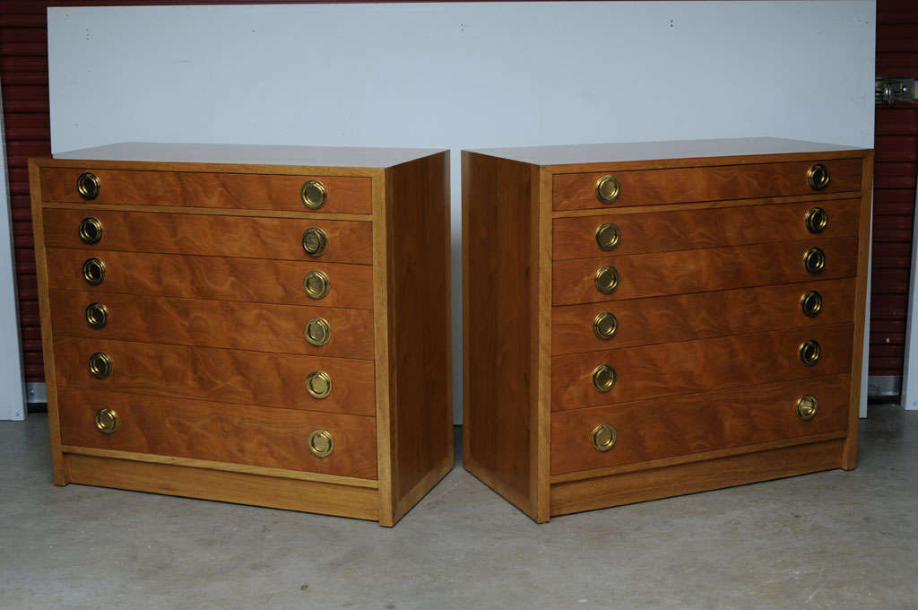 Mid-Century Modern Edward Wormley for Dunbar Chests of Drawers For Sale