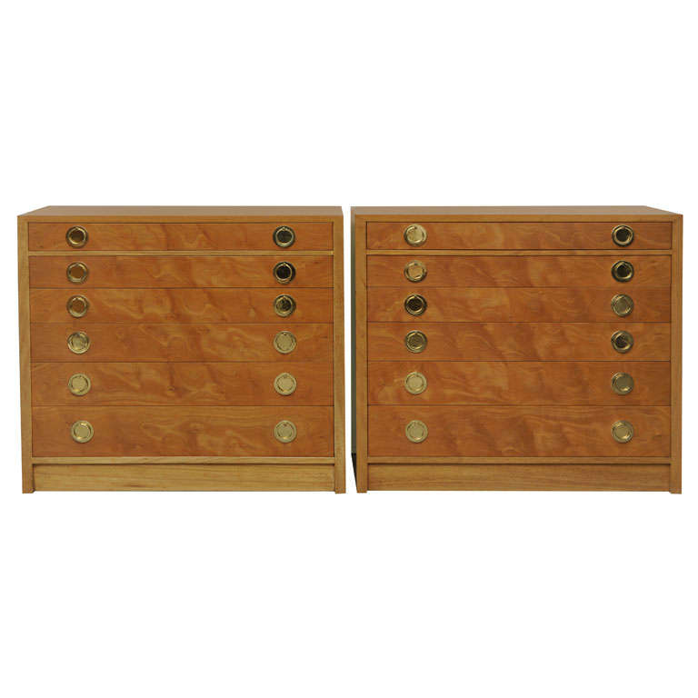 Edward Wormley for Dunbar Chests of Drawers For Sale