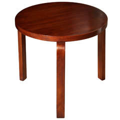 1930's Alvar Aalto Maple Tripod Occassional Table