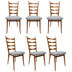 Set of Six Dining Chairs by Lubko