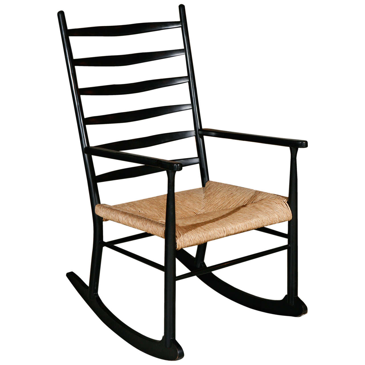 Rocking Chair in Manner of Gio Ponti