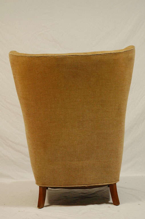Danish High Back Lounge Chair 2