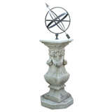 Antique Georgian Pedestal with Swags