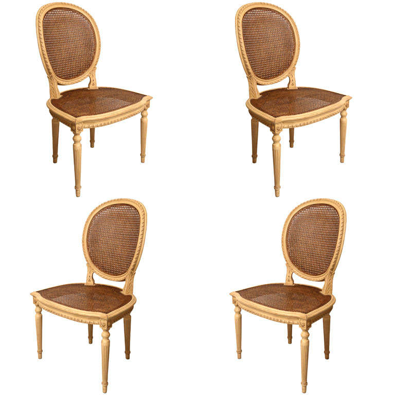 Set of Four Trianon Side Chairs by Patina For Sale