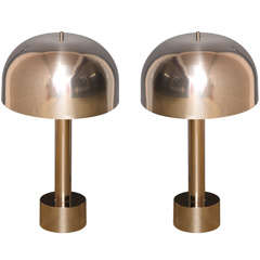 Chrome Table Lamps by Laurel