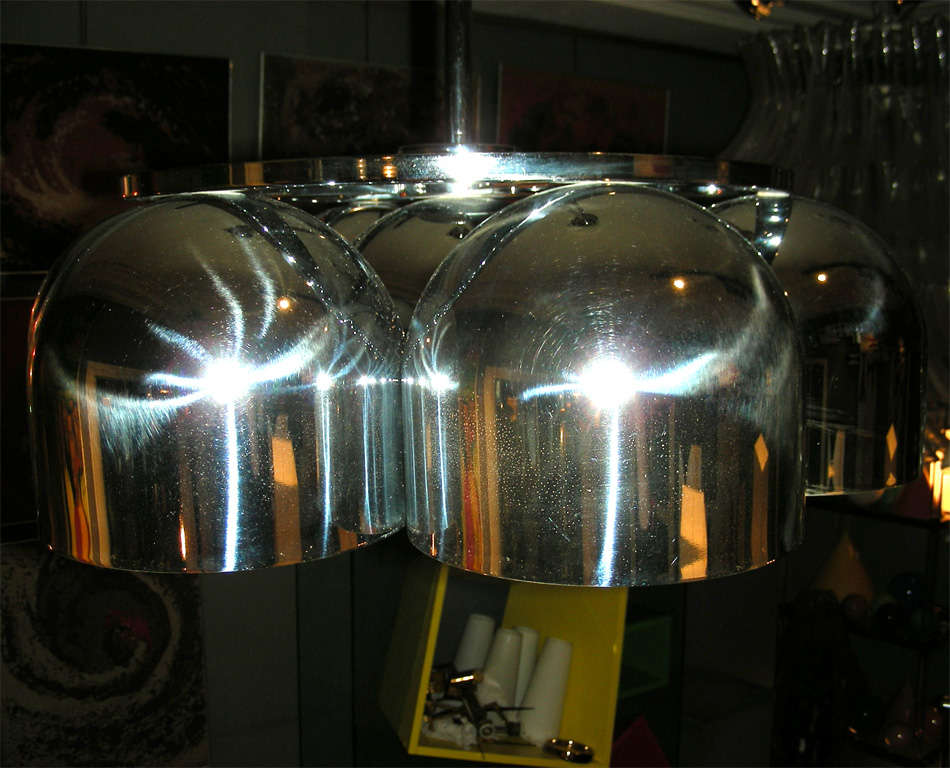 Lampadario italiano anni '70 in vendita 1
