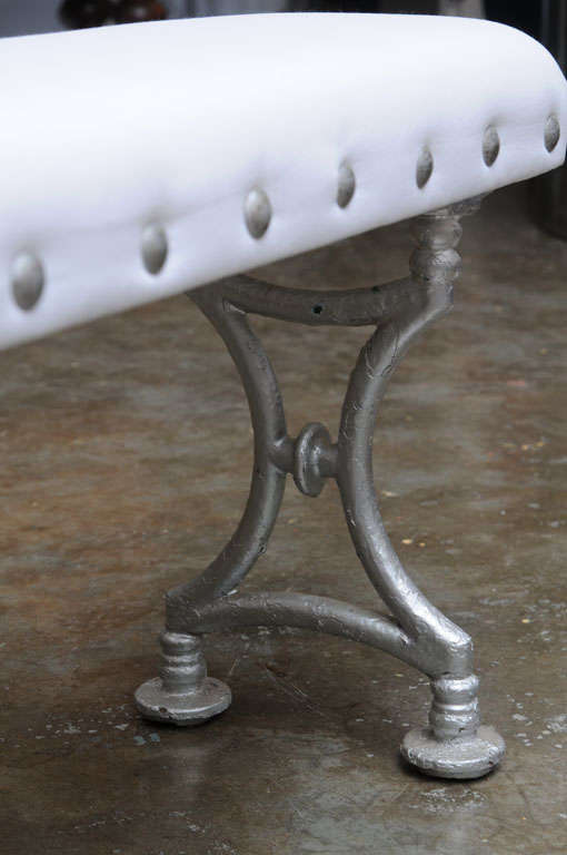 Pair of Studded Benches 1