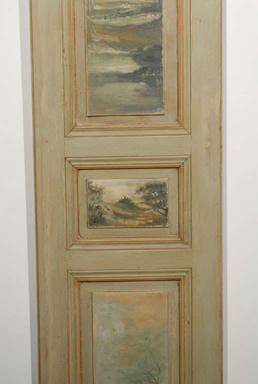 Pair of Painted French Panels 4