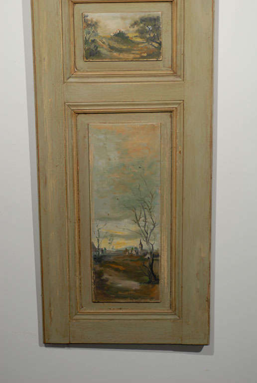 Pair of Painted French Panels 5