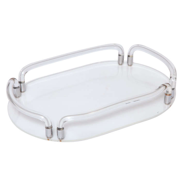 Fabulous Dorothy Thorpe Lucite Tray