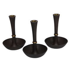 Trio of Candleholders by Jens Quistgaard