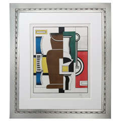 Fernand Léger 'Le Vase' Lithograph in Colors 5