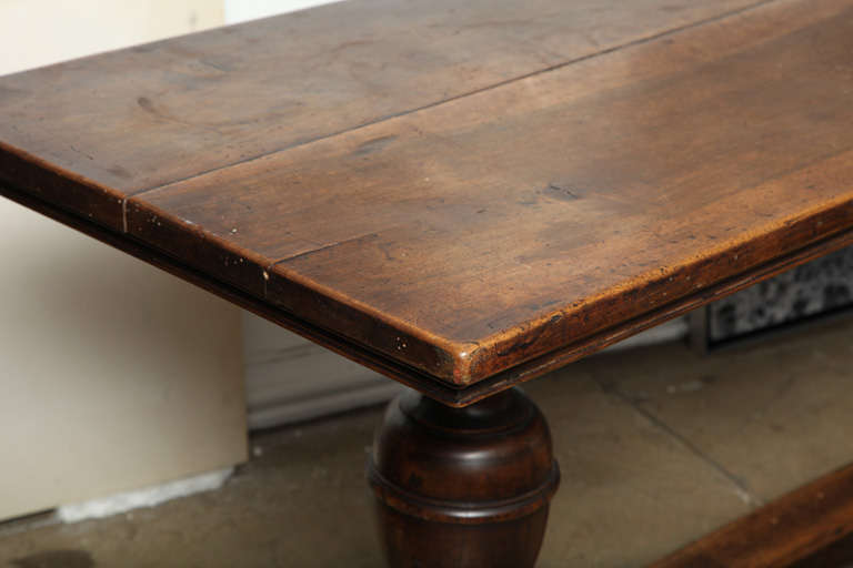 20th Century Tuscan Dark Wood Console Table