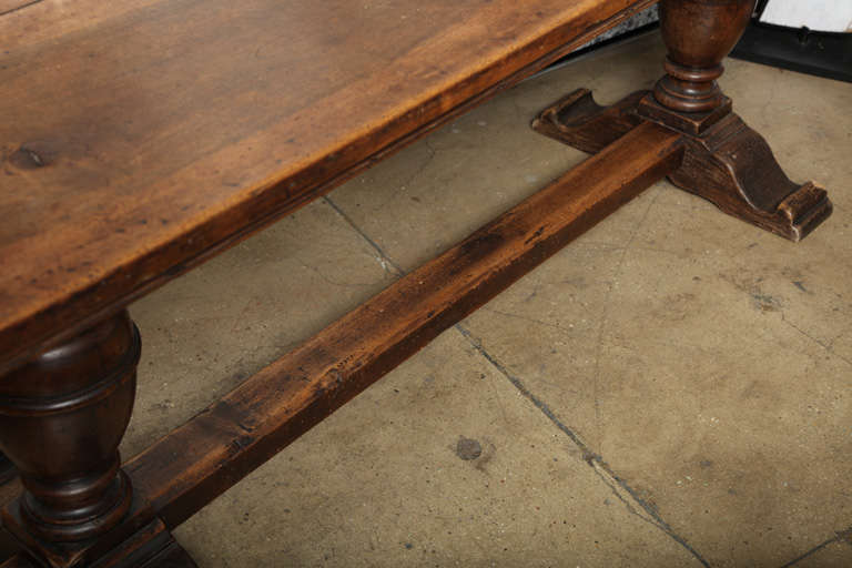 Tuscan Dark Wood Console Table 3
