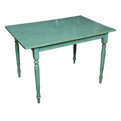 Blue-Green Table