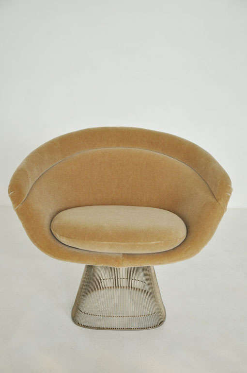 Mid-Century Modern Warren Platner Lounge Chair