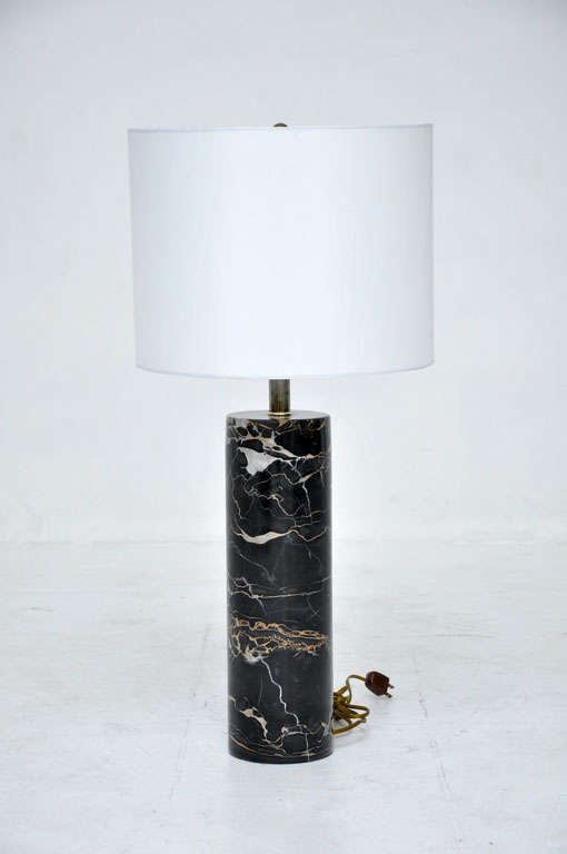Nessen Studios Marble Lamp at 1stDibs