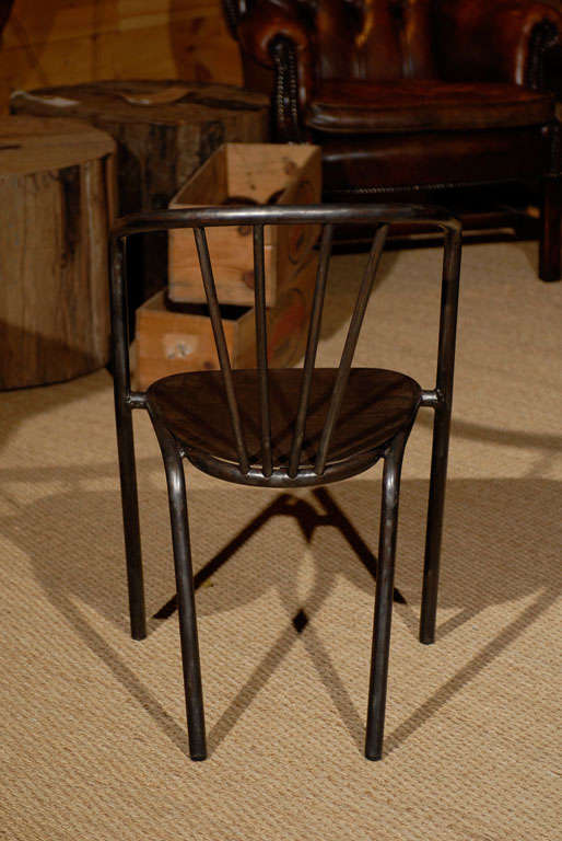 Mid-20th Century Surpil French Bistro Chair after Restoration