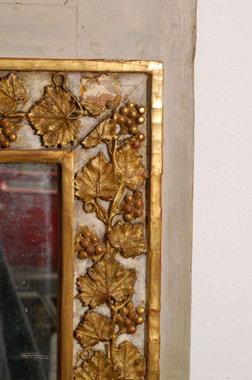 19th Century Trumeau Mirror For Sale