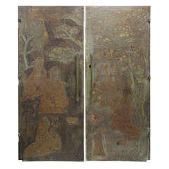 Amazing set of Bronze Doors