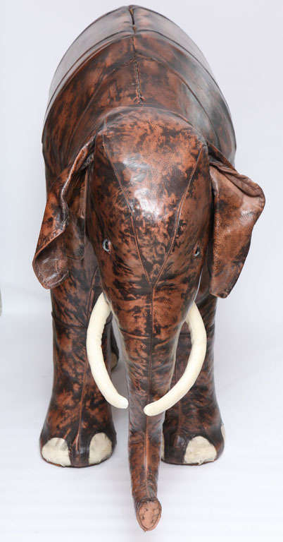 English Giant Abercrombie & Fitch Leather Elephant Bar