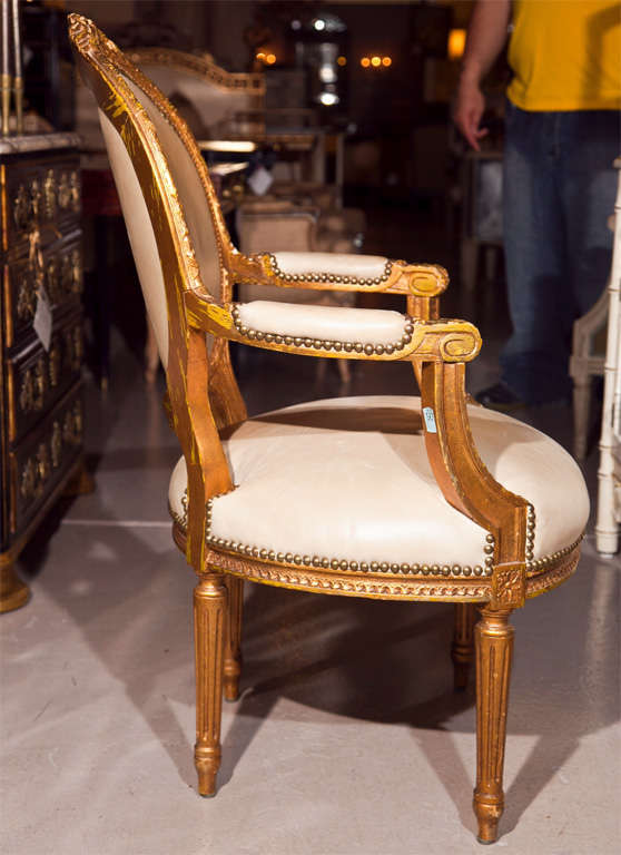 Pair of French Louis XIV Armchairs by Maison Jansen 1