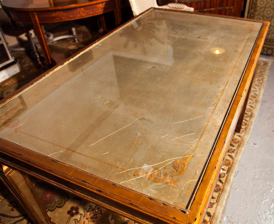 American Mirrored Writing Desk by Theodore Alexander