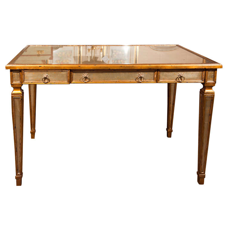 Mirrored Writing Desk by Theodore Alexander